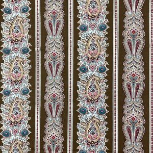 Vintage Ladies Legacy floral paisley cotton fabric 109” x 44” Moda Fabrics